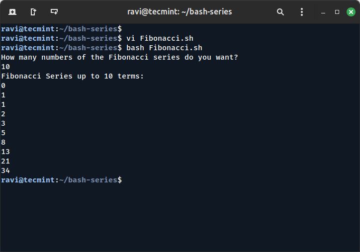 Calculating Fibonacci Numbers
