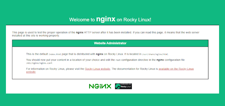 Install LEMP on Rocky Linux