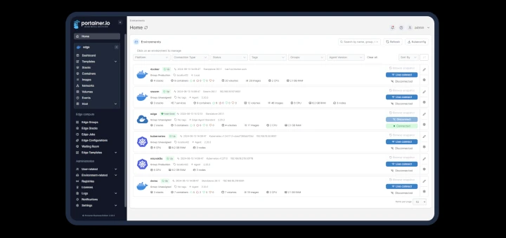 Portainer Docker Management Tool
