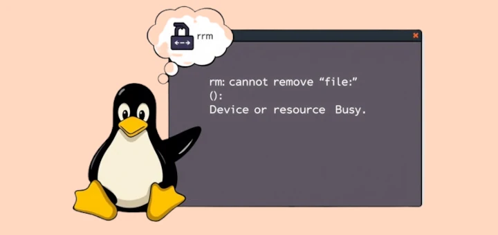 Fix device or resource busy error in Linux